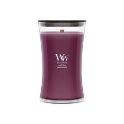 Velvet Plum Candle WoodWick, Purple - Fruity & Citrus - thumbnail 1