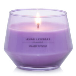 Lemon Lavender Candle Yankee Candle, Purple, 10cm x 8cm - Fruity - thumbnail 1