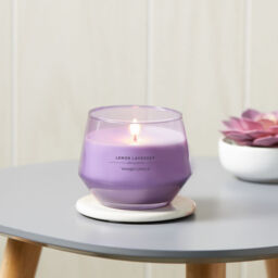 Lemon Lavender Candle Yankee Candle, Purple, 10cm x 8cm - Fruity - thumbnail 5