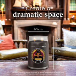 The Traitors: Traitor Candle Signature Large Jar Candle Yankee Candle, White - Woody - thumbnail 5