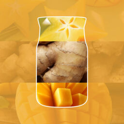 Starfruit & Sunshine Candle Yankee Candle, Orange - Fruity - thumbnail 3