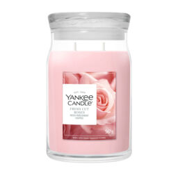 Fresh Cut Roses Candle Yankee Candle, Pink - Floral - thumbnail 1