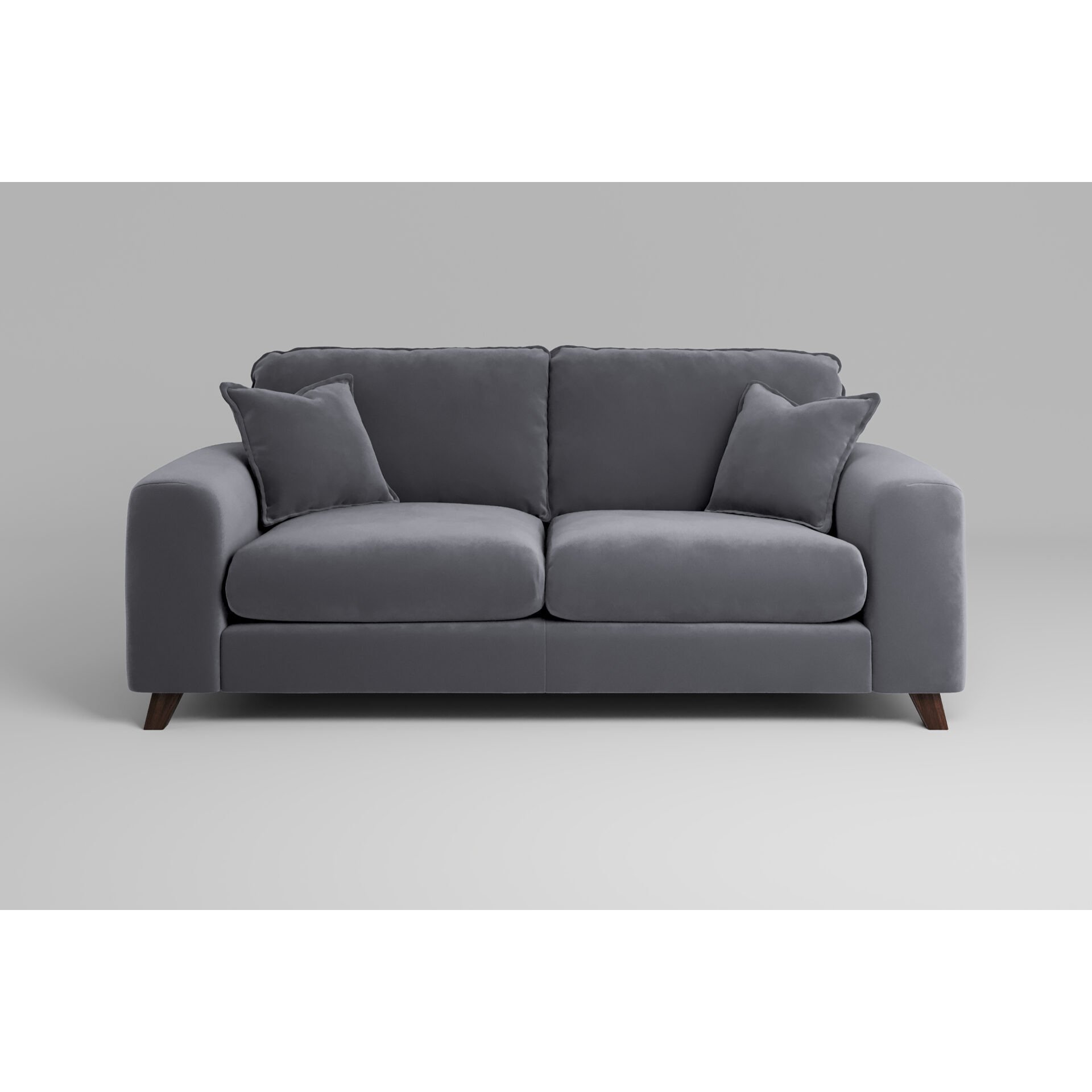 Grey 3 Seater Sofa - zofa Serenity 3 Seater Granite