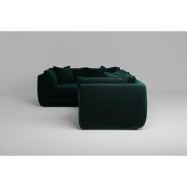 Utopia Modular Sofa Collection | Dark Green Soft Touch Velvet
