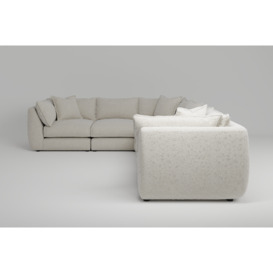Utopia XL Corner Sofa | Modular Range | Boucle Ivory