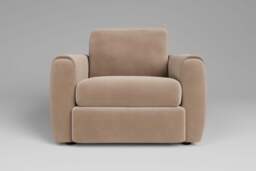 Tranquil - Chair, Soft Touch Velvet / Soft Mink
