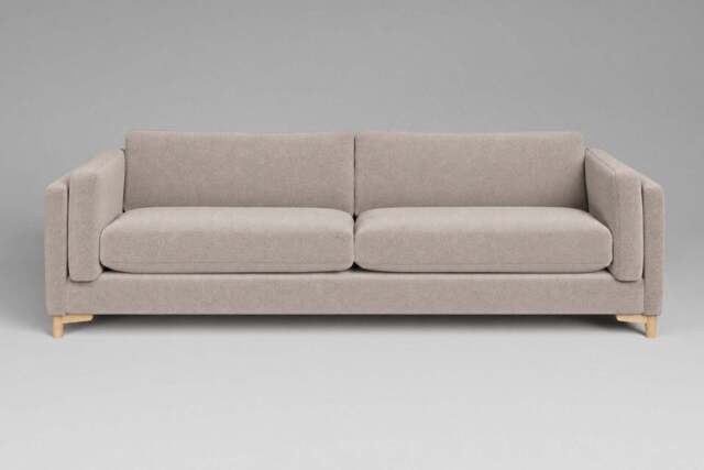 Fusion - 4.5 Seater Sofa, Basket weave / Sand - image 1