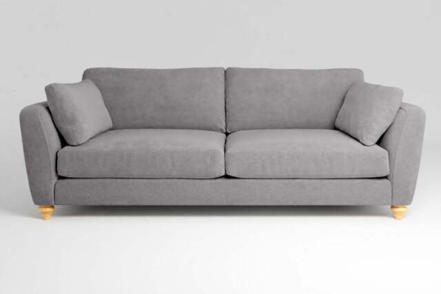 Daydream - 4.5 Seater Sofa, Brushed Wool Feel / Pewter - image 1