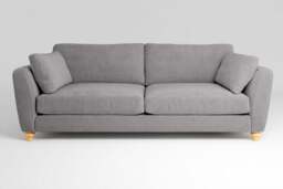 Daydream - 4.5 Seater Sofa, Brushed Wool Feel / Pewter - thumbnail 1