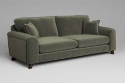 Serenity - 4.5 Seater Sofa, Luxe Woven Velvet / Pine - thumbnail 2