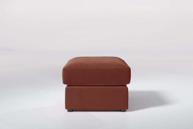 Muse - Small Storage Stool, Soft Touch Velvet / Cinnamon - image 1