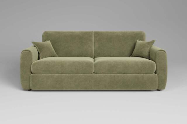 Tranquil - 4 Seater Sofa, Cotton Blend / Jade - image 1