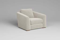 Muse - Chair, Cosy Textured Weave / Marshmallow - thumbnail 3