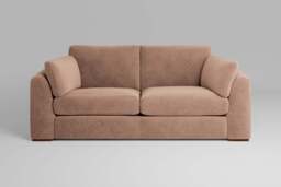 Muse - 3 Seater Sofa, Cotton Blend / Chai - thumbnail 1