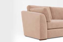 Muse - 3 Seater Sofa, Cotton Blend / Chai - thumbnail 3