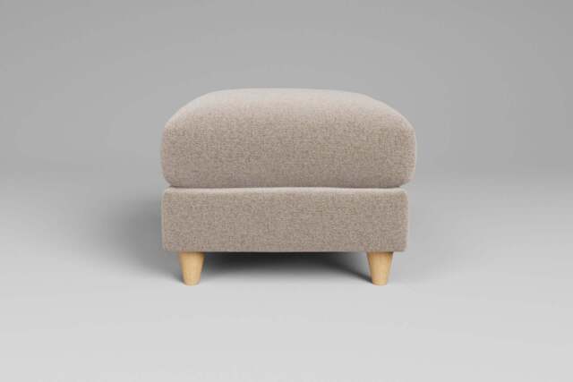 Cloud Nine - Footstool (Small), Basket weave / Sand - image 1