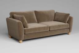 Daydream - 4.5 Seater Sofa, Luxe Woven Velvet / Mocha - thumbnail 2
