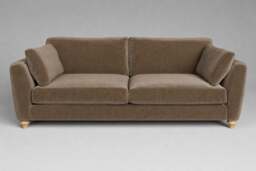 Daydream - 4.5 Seater Sofa, Luxe Woven Velvet / Mocha - thumbnail 1