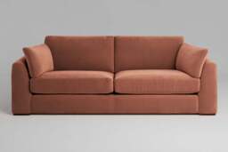 Muse - 4.5 Seater Sofa, Soft Touch Velvet / Cinnamon - thumbnail 1