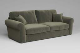 Mellow - 4.5 Seater Sofa, Luxe Woven Velvet / Pine - thumbnail 2