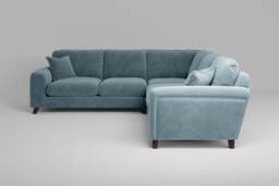 Serenity  -  Large Corner Sofa, Cotton Blend / Topaz - thumbnail 1