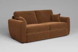 Tranquil - 3 Seater Sofa, Plush Chenille / Maple - thumbnail 2