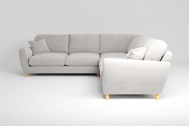 Cloud Nine - Large Corner Sofa, Brushed Wool Feel / Whisper - image 1