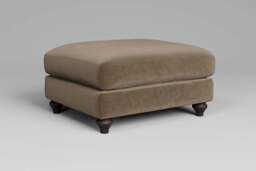 Serenity - Footstool (Large), Luxe Woven Velvet / Mocha - thumbnail 4
