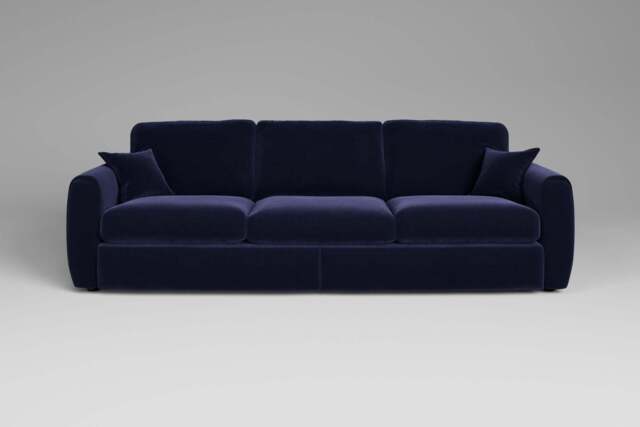 Tranquil - 5 Seater Sofa, Soft Touch Velvet / Midnight Blue - image 1
