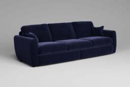 Tranquil - 5 Seater Sofa, Soft Touch Velvet / Midnight Blue - thumbnail 2
