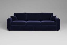 Tranquil - 5 Seater Sofa, Soft Touch Velvet / Midnight Blue - thumbnail 1