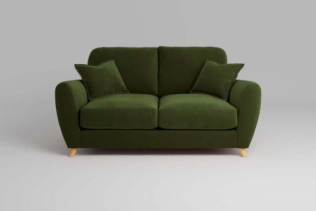 Cloud Nine - 2 Seater Sofa, Soft Touch Velvet / Avocado - image 1