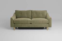 hush - 3 Seater Sofa Bed, Cotton Blend / Jade