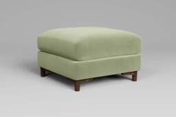 Fusion - Footstool (Medium), Brushed Wool Feel / Sage - thumbnail 3