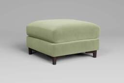 Fusion - Footstool (Medium), Brushed Wool Feel / Sage - thumbnail 4