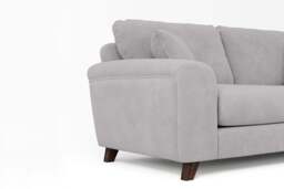 Serenity - Loveseat, Brushed Wool Feel / Pewter - thumbnail 3