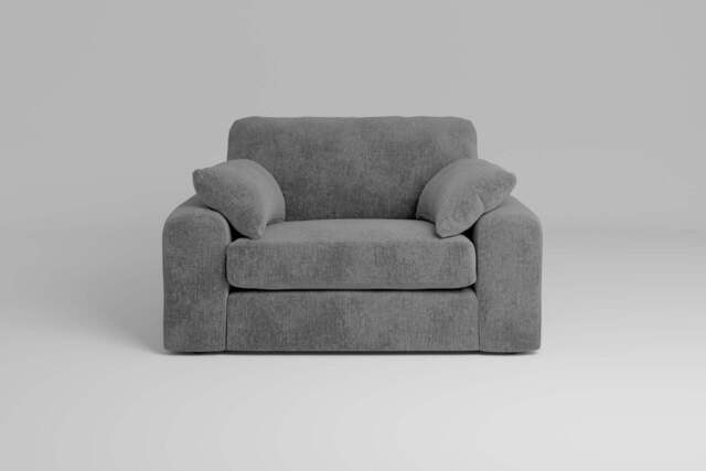 7th Heaven Maxi - Loveseat, Soft Woven Chenille / Mist - image 1