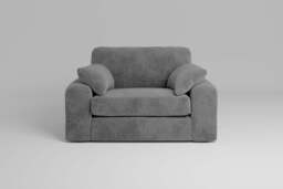 7th Heaven Maxi - Loveseat, Soft Woven Chenille / Mist - thumbnail 1