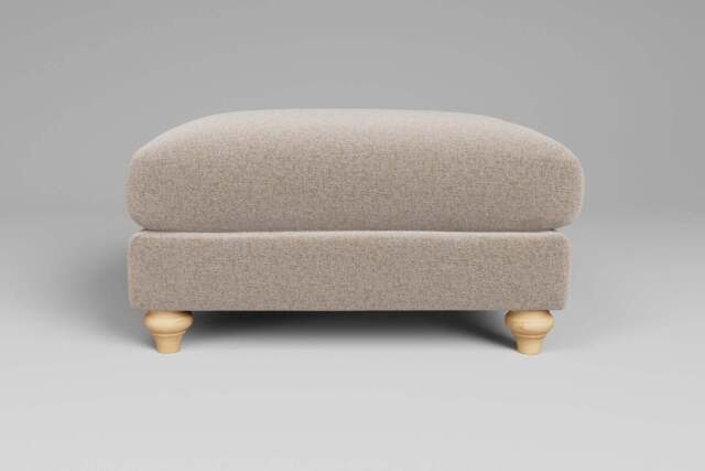 Daydream - Footstool (Large), Basket weave / Sand - image 1