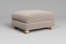 Daydream - Footstool (Large), Basket weave / Sand - thumbnail 2