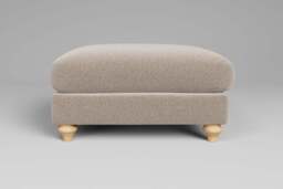 Daydream - Footstool (Large), Basket weave / Sand - thumbnail 1