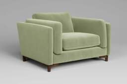 Fusion - Large Chair, Brushed Wool Feel / Sage - thumbnail 3