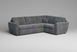 Tranquil - Small Corner Sofa, Soft Woven Chenille / Mist - thumbnail 3