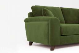 Serenity - 2 Seater Sofa, Soft Touch Velvet / Avocado - thumbnail 3