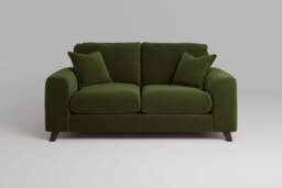 Serenity - 2 Seater Sofa, Soft Touch Velvet / Avocado - thumbnail 1