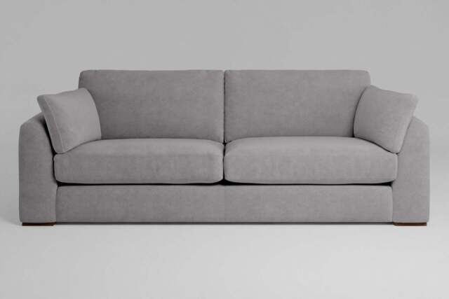 Muse - 4.5 Seater Sofa, Brushed Wool Feel / Pewter - image 1