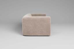 Aura - 3 Piece - Rearrangeable Modular Sofa, Cotton Blend / Bisque - thumbnail 3