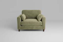 7th Heaven Midi - Loveseat, Cotton Blend / Jade - thumbnail 1