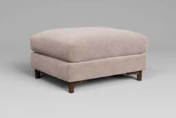 Fusion - Footstool (Large), Cotton Blend / Bisque - thumbnail 3