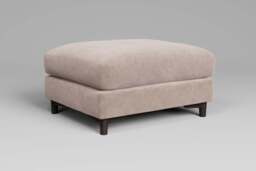 Fusion - Footstool (Large), Cotton Blend / Bisque - thumbnail 4